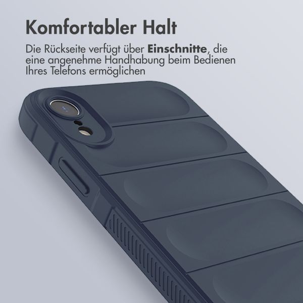 imoshion EasyGrip Back Cover für das Apple iPhone Xr - Dunkelblau
