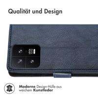 imoshion Luxuriöse Klapphülle Xiaomi 13 - Dunkelblau