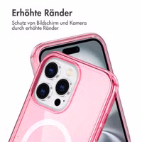 imoshion Sparkle Back Cover mit MagSafe Apple iPhone 16 Pro - Glitzer Rosa