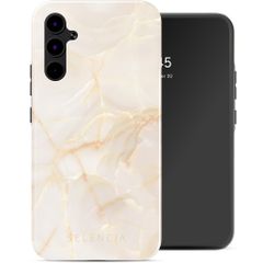 Selencia Vivid Back Cover Samsung Galaxy A34 (5G) - Golden Beige Marble