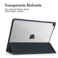 imoshion Trifold Hardcase Klapphülle für das iPad 9 (2021) 10.2 Zoll / iPad 8 (2020) 10.2 Zoll / iPad 7 (2019) 10.2 Zoll - Dunkelblau