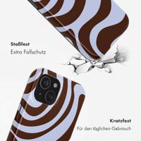 Selencia Vivid Rückabdeckung mit MagSafe Apple iPhone 15 - Dream Swirl Chocolate