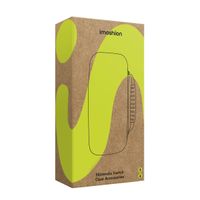 imoshion Schale Nintendo Switch 2 mit Reißverschlusstasche - Hülle Nintendo Switch 2 / Switch (OLED) mit Griff - Schwarz