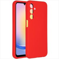 Accezz Liquid Silikoncase für das Samsung Galaxy A25 (5G) - Rot