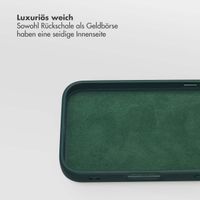 Selencia Olyn Abnehmbare Bookcase mit MagSafe Apple iPhone 16e - Grün