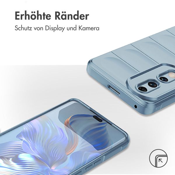 imoshion EasyGrip Back Cover für das Honor 90 Pro - Hellblau