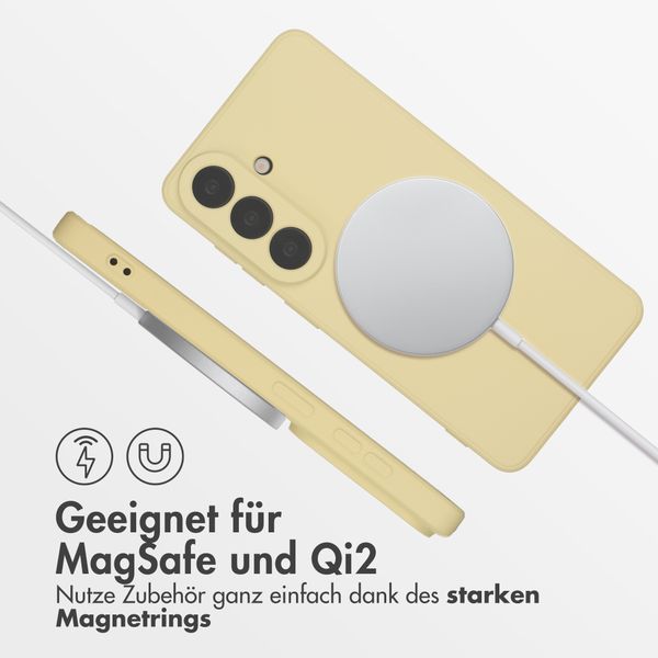 imoshion Color Back Cover mit MagSafe Samsung Galaxy S26 - Vanilla