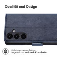 imoshion Luxuriöse Klapphülle Samsung Galaxy S26 FE - Dunkelblau