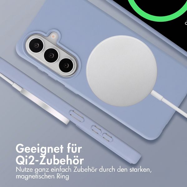 imoshion Color Backcover mit abnehmbarem Handykette und MagSafe Samsung Galaxy S26 - Ash Blue