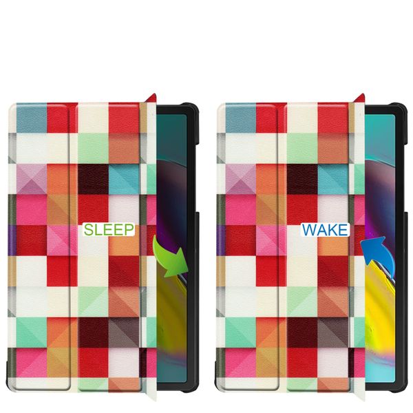 imoshion Design Trifold Klapphülle Samsung Galaxy Tab S5e