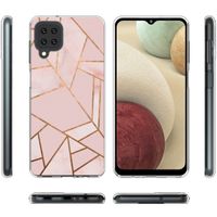 imoshion Design Hülle Samsung Galaxy A12 - Pink Graphic