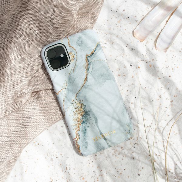 Selencia Maya Fashion Backcover Samsung Galaxy A51 - Marble Stone