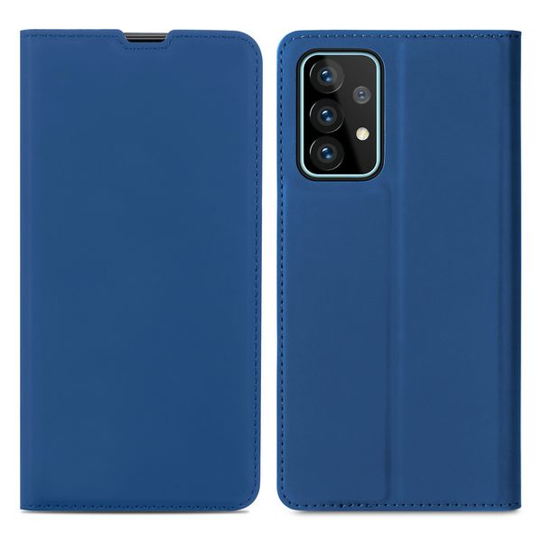 imoshion Slim Folio Klapphülle Samsung Galaxy A52(s) (5G/4G) - Dunkelblau