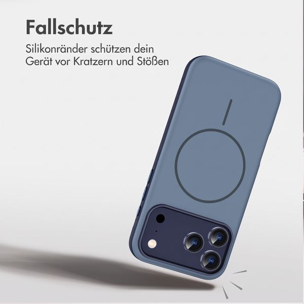 imoshion Color Backcover mit Thin MagSafe Ring Apple iPhone 18 Pro / 17 Pro - Dunkelblau