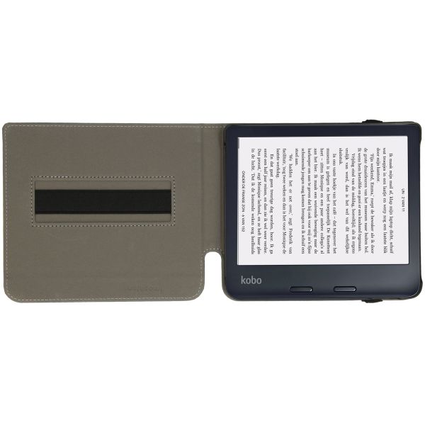 imoshion Stand Flipcase Kobo Libra 2 / Tolino Vision 6 - Schwarz