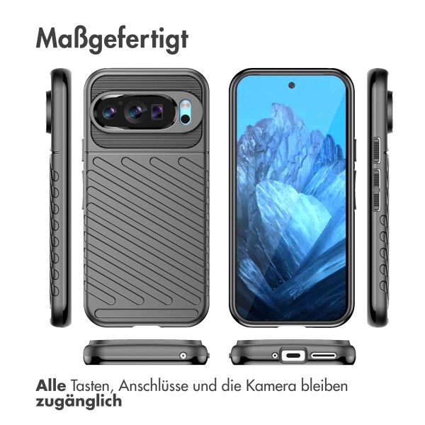 imoshion Thunder Backcover für das Google Pixel 9 / 9 Pro - Schwarz