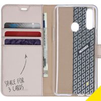 Accezz Wallet TPU Klapphülle Samsung Galaxy A20s - Gold