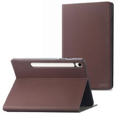 Accezz Classic Tablet Case Samsung Galaxy Tab S9 11.0 Zoll / Tab S10 FE / S9 FE 10.9 Zoll - Braun