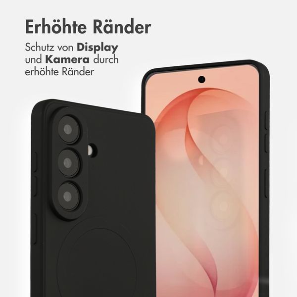 imoshion Color Back Cover mit MagSafe Samsung Galaxy S26 Plus - Schwarz