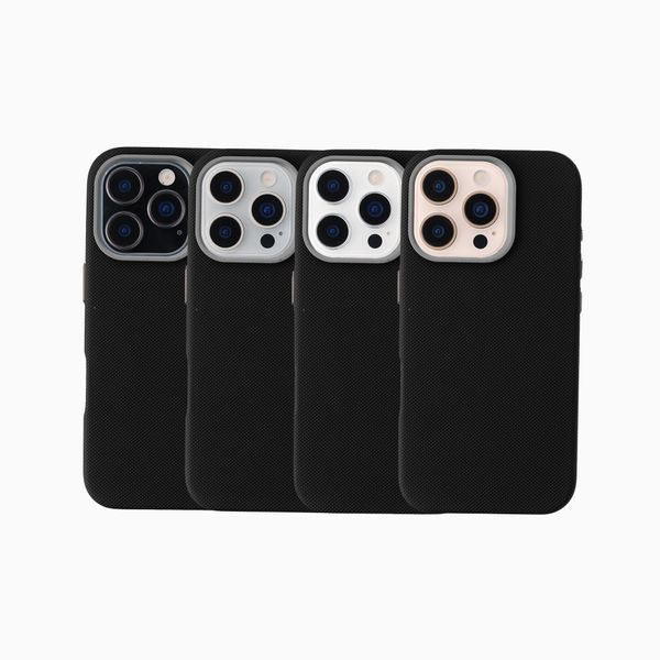 Accezz Mesh Backcover mit MagSafe Apple iPhone 16 Pro - Schwarz