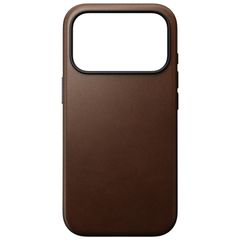 Nomad Modern Leather Case mit MagSafe Apple iPhone 18 Pro Max - Brown