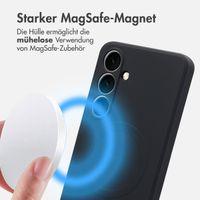 imoshion Color Back Cover mit MagSafe Samsung Galaxy S24 FE - Schwarz