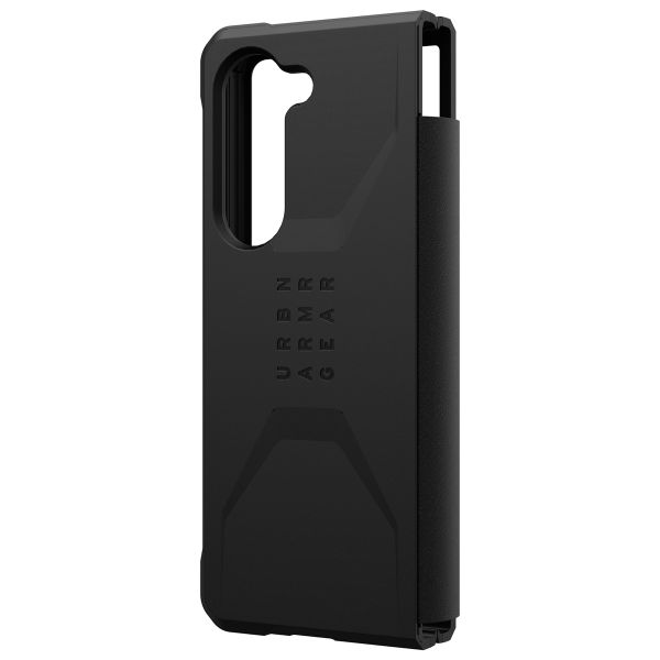 UAG Civilian Backcover für das Samsung Galaxy Z Fold 5 - Schwarz