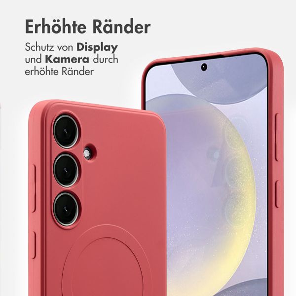 imoshion Color Back Cover mit MagSafe Samsung Galaxy S24 Plus - Dusty Rose