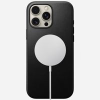 Nomad Modern Leather Case für das iPhone 16 Pro Max - Black