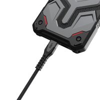 UAG Kevlar® Kern USB-C zu Lightning Ladekabel - 1,5 Meter - Schwarz / Grau