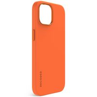 Decoded Silikon-Case MagSafe für das iPhone 15 - Orange