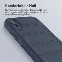 imoshion EasyGrip Back Cover für das iPhone Xr - Dunkelblau