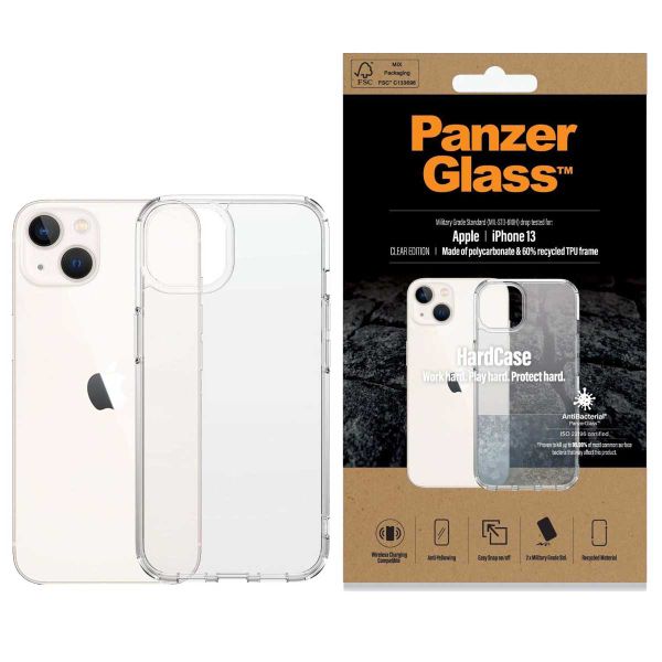 PanzerGlass ClearCase AntiBacterial für das iPhone 13