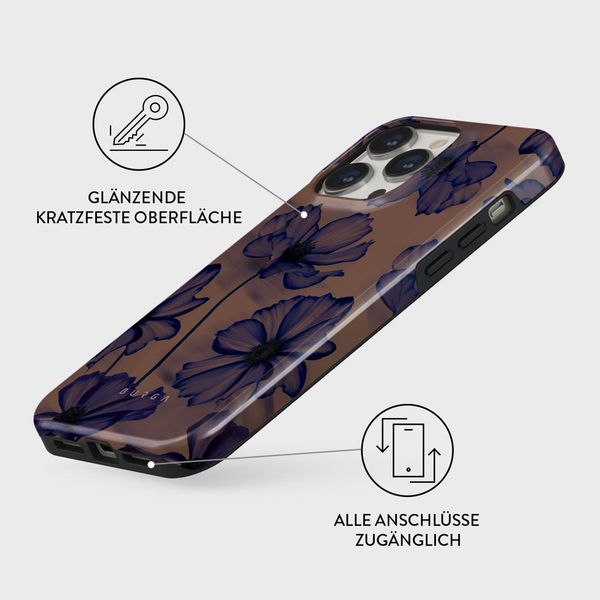 Burga Tough Back Cover für das Apple iPhone 14 Pro - Velvet Night