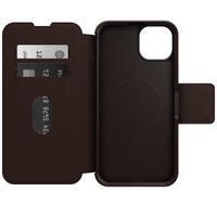 OtterBox Strada-Klapphülle MagSafe Apple iPhone 15 Plus - Braun