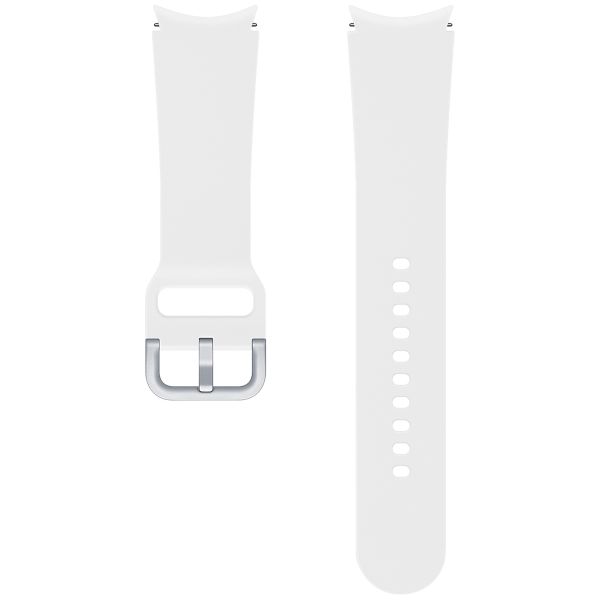 Samsung Originales Sport Armband für die Samsung Galaxy Watch 4 / 5 / 6 / 7 - 20 mm - M/L - Weiß