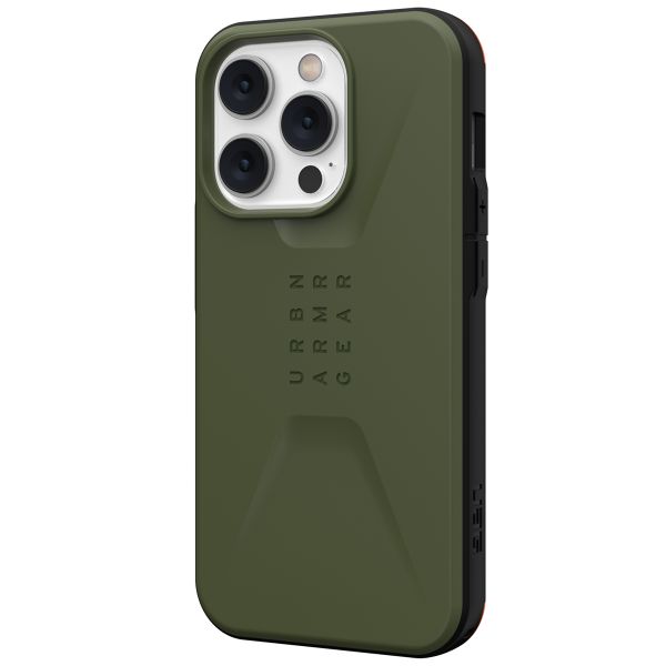 UAG Civilian Backcover MagSafe für das iPhone 14 Pro - Olive