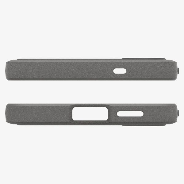 Spigen Rugged Armor Backcover MagSafe für das Samsung Galaxy S25 - Marble Gray