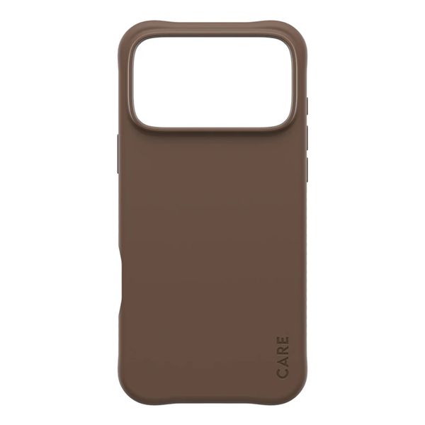CARE by PanzerGlass Modisches Case Samba mit MagSafe Apple iPhone 17 Pro Max - Espresso Brown