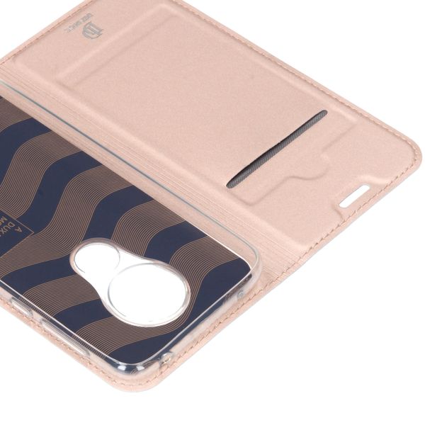 Dux Ducis Slim TPU Klapphülle Roségold für das Motorola Moto G7 Play