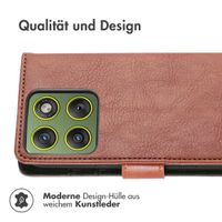 imoshion Luxuriöse Klapphülle Motorola Edge 70 - Braun