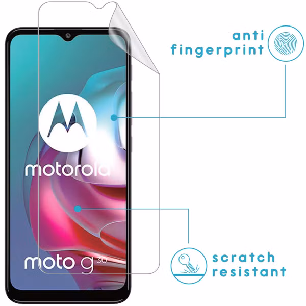 imoshion Displayschutz Folie 3-Pack Motorola Moto G30 / G20 / G10 (Power) / E7i Power