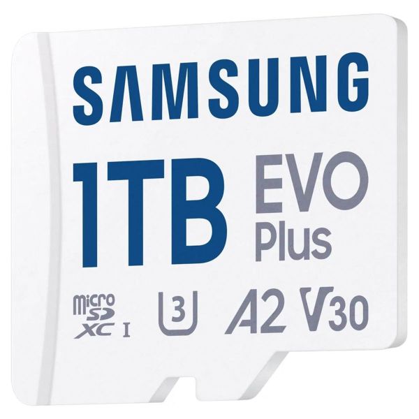 Samsung EVO Plus microSD 2024 - 1TB - Inklusive SD-Adapter - UHS-I/U3/Full HD/4K UHD