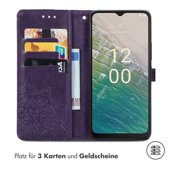 imoshion Mandala Klapphülle für das Nokia C32 - Violett