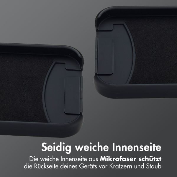 imoshion Color Backcover mit abnehmbarem Handykette und MagSafe Apple iPhone 14 Pro Max - Schwarz