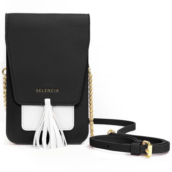 Selencia Handytasche Elegance - Schwarz