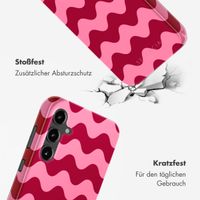 Selencia Vivid Back Cover Samsung Galaxy S23 FE - Wave Vibes Lipstick