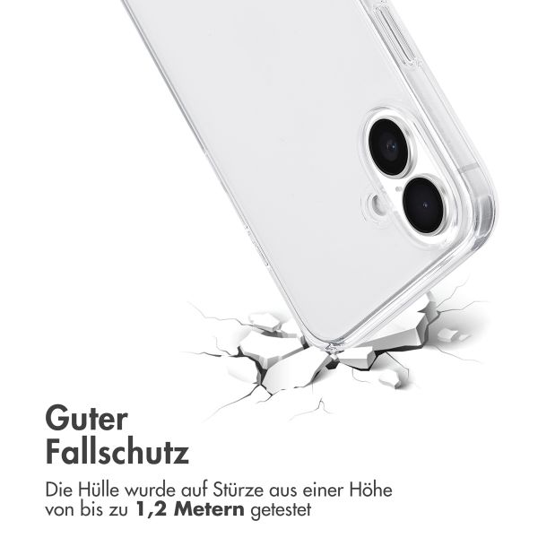 imoshion Back Cover mit Ständer iPhone 16 Plus - Transparent