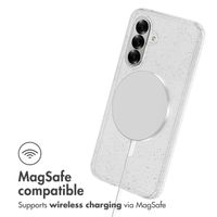 imoshion Sparkle Back Cover mit MagSafe Samsung Galaxy A56 - Glitzer Transparent