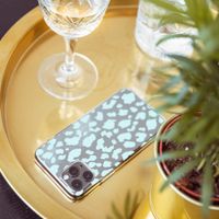 imoshion Design Hülle iPhone SE (2022 / 2020) / 8 / 7 / 6s - Leopard - Blau